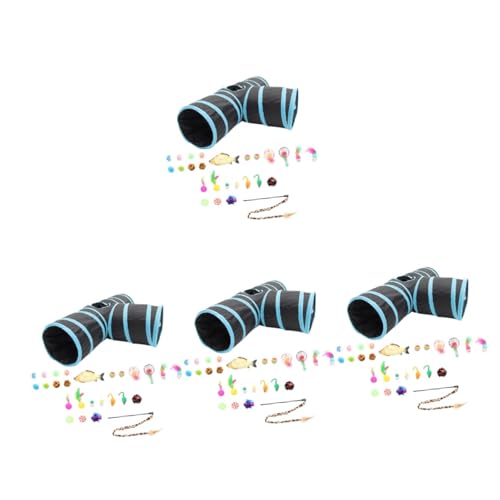 VANZACK 4 Sets Katzenspielzeug Übungsfunktion Interaktives Katzenspielzeug-Set Kätzchen Necken Spielzeug Stimmungsaufheller VANZACK 4 Sets Katzenspielzeug Übungsfunktion Interaktives Katzenspielzeug-Set Kätzchen Necken Spielzeug Stimmungsaufheller von VANZACK