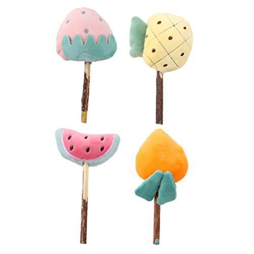 VANZACK 4stücke Katzenminze Lollipop Spielzeugset Teiliges Interaktives Kauspielzeug Für Katzen Fördert Spiel Und Intelligenz Für Drinnen Und Draußen Bringt Freude Und Unterhaltung VANZACK 4stücke Katzenminze Lollipop Spielzeugset Teiliges Interaktives Kauspielzeug Für Katzen Fördert Spiel Und Intelligenz Für Drinnen Und Draußen Bringt Freude Und Unterhaltung von VANZACK