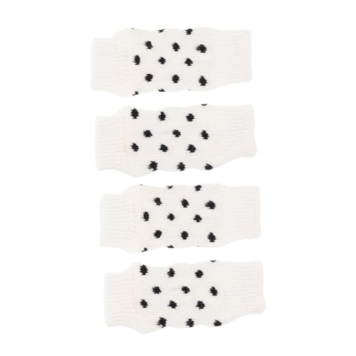 VANZACK 4 Stück Cartoon-Socken hundesocken Dog Socks Pfote Knöchel Schuhhund Stiefel für Hunde Welpe sockenschuhe Hautfreundliche Haustiersocken verschleißfeste Beinstrümpfe Baumwolle Weiß VANZACK 4 Stück Cartoon-Socken hundesocken Dog Socks Pfote Knöchel Schuhhund Stiefel für Hunde Welpe sockenschuhe Hautfreundliche Haustiersocken verschleißfeste Beinstrümpfe Baumwolle Weiß von VANZACK