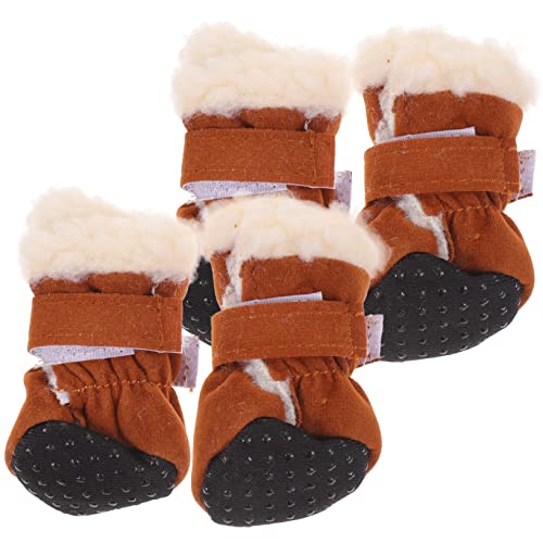 VANZACK 4 Stück Haustier Schneestiefel Hundesocken Für Heißes Pflaster Hundestiefel Regenmantel Hundeschuhe Für Heißes Pflaster Pfotenreiniger Für Hunde Zehengriffe Für Ältere VANZACK 4 Stück Haustier Schneestiefel Hundesocken Für Heißes Pflaster Hundestiefel Regenmantel Hundeschuhe Für Heißes Pflaster Pfotenreiniger Für Hunde Zehengriffe Für Ältere von VANZACK