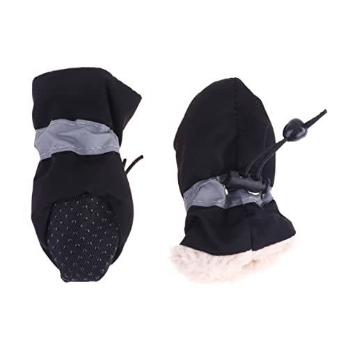 VANZACK 4 Stück Hundestiefel Überschuhe Für Drinnen rutschfeste Hausschuhe Welpenstiefel Hundeschuhe Für Kleine Hunde Kleine Hundestiefel Thermosocken Schuhsohlenschutz Für VANZACK 4 Stück Hundestiefel Überschuhe Für Drinnen rutschfeste Hausschuhe Welpenstiefel Hundeschuhe Für Kleine Hunde Kleine Hundestiefel Thermosocken Schuhsohlenschutz Für von VANZACK