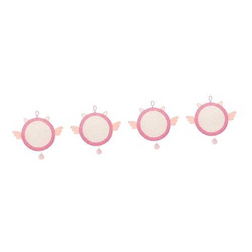 VANZACK 4 Stücke Katze Kratzen Bord Cat Scratch Matte Für Kätzchen Spielzeug Fördern Gesunde Wachstum Lanyard VANZACK 4 Stücke Katze Kratzen Bord Cat Scratch Matte Für Kätzchen Spielzeug Fördern Gesunde Wachstum Lanyard von VANZACK