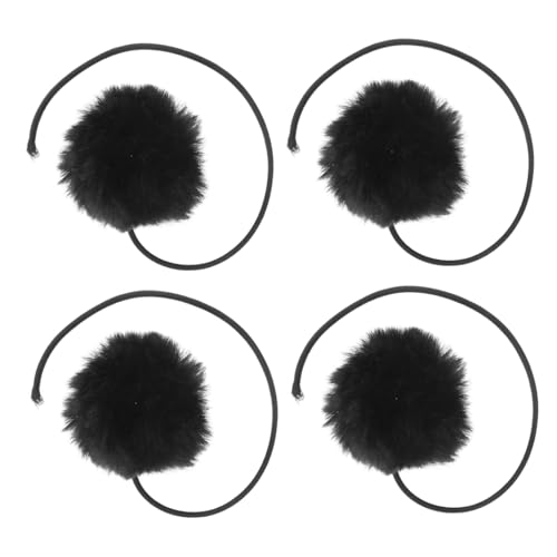 VANZACK 4 Stück Katzenkratzbaum Ersatzball Katzenspielzeug Katzenball Mit Seil Katzen Teaserball Mit Seil Baumelnder Ball Katzen Sisal Katzenball Katzenballspielzeug Katzen von VANZACK