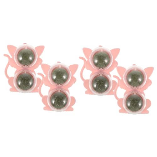 VANZACK 4 Stück Katzenspielzeug Katzen mundgeruch katzenpflege Katzenfutterpuzzles für Wohnungskatzen Mini- Twerking-Spielzeug Zimmerpflanzen Katzenminze-Ball Katze Minze Blase VANZACK 4 Stück Katzenspielzeug Katzen mundgeruch katzenpflege Katzenfutterpuzzles für Wohnungskatzen Mini- Twerking-Spielzeug Zimmerpflanzen Katzenminze-Ball Katze Minze Blase von VANZACK