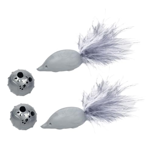 VANZACK Interaktives Katzenspielzeug-Set 4-teilig Mäuse für Fröhliches Spielen mit Kätzchen VANZACK Interaktives Katzenspielzeug-Set 4-teilig Mäuse für Fröhliches Spielen mit Kätzchen von VANZACK