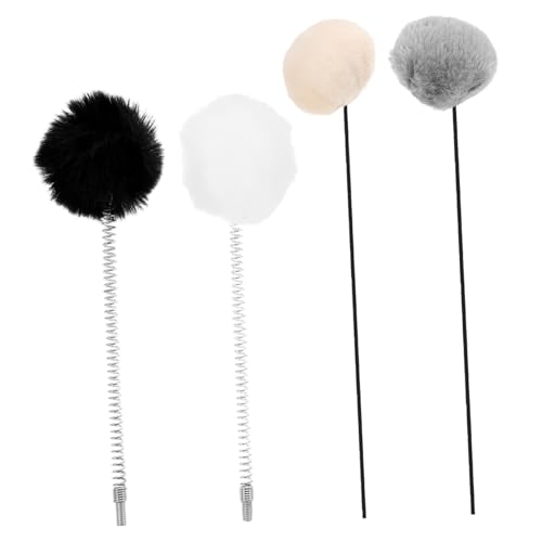 VANZACK 4 Stück Teiliges Katzenbaum Ersatzspielzeug Elastische Hängebälle für Indoor Katzen Vielseitige DIY Katzenbaum Zubehör Einfache Befestigung Bunte Farben Fördert Spielerische VANZACK 4 Stück Teiliges Katzenbaum Ersatzspielzeug Elastische Hängebälle für Indoor Katzen Vielseitige DIY Katzenbaum Zubehör Einfache Befestigung Bunte Farben Fördert Spielerische von VANZACK
