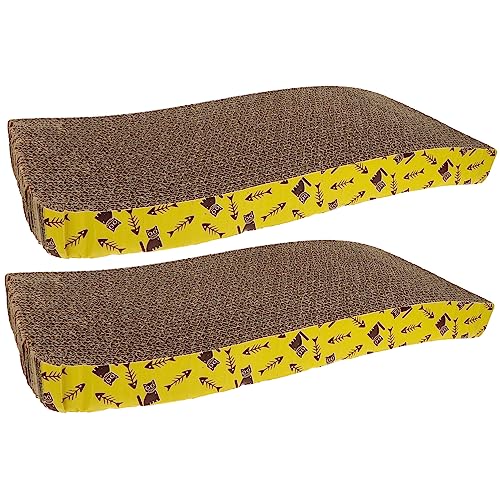 VANZACK 4 Stück Kratzbaum Für Katzen Kätzchen-möbelspielzeug Interessanter Katzenkratzer Katzenkratzbrett Katzenkratzer Für Den Boden Kratzunterlage Katzenspielzeug Wellpapier Austauschbar VANZACK 4 Stück Kratzbaum Für Katzen Kätzchen-möbelspielzeug Interessanter Katzenkratzer Katzenkratzbrett Katzenkratzer Für Den Boden Kratzunterlage Katzenspielzeug Wellpapier Austauschbar von VANZACK