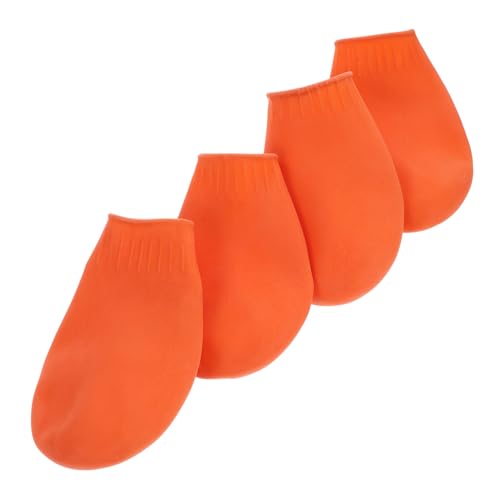 VANZACK 4 Teilige Hundeschuhe Pfoten Katzen Und Nagelkätzchen Outdoor Hundesocken Wasserdichtes Hundepflegeset wasserdichte Hundestiefeletten Atmungsaktive Hundestiefel Haustier von VANZACK