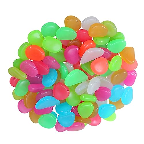 VANZACK Fisch Tank Kieselsteine ​​kies Felsen 400pcs Aquarium Kopfsteinpflaster Garten Stein von VANZACK