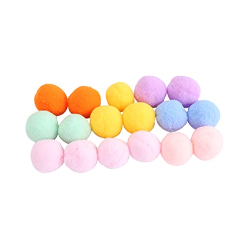 VANZACK 4 Packungen mit Je 48 Katzenplüschbällen Katzenspielzeug Bälle für Katzen Heimtierbedarf Katzenspielzeugbälle Rasselspielzeug VANZACK 4 Packungen mit Je 48 Katzenplüschbällen Katzenspielzeug Bälle für Katzen Heimtierbedarf Katzenspielzeugbälle Rasselspielzeug von VANZACK