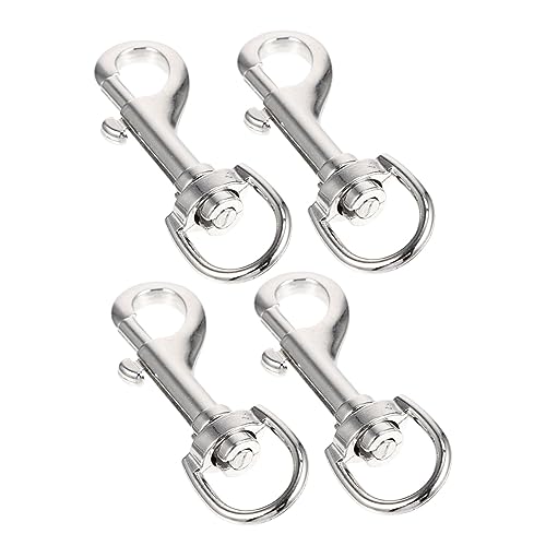 VANZACK 4Stücke Mehrzweck Schnapphaken für Hundeleinen Clips mit Dreh für Outdoor Aktivitäten und Vielseitige Anwendungen Langlebig VANZACK 4Stücke Mehrzweck Schnapphaken für Hundeleinen Clips mit Dreh für Outdoor Aktivitäten und Vielseitige Anwendungen Langlebig von VANZACK