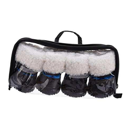 VANZACK 4Stücke rutschfeste Hundeschuhe Und Warm Für Kleine Und Große Für Winterausflüge Und Schneewetter Paw Protector Hundestiefel VANZACK 4Stücke rutschfeste Hundeschuhe Und Warm Für Kleine Und Große Für Winterausflüge Und Schneewetter Paw Protector Hundestiefel von VANZACK
