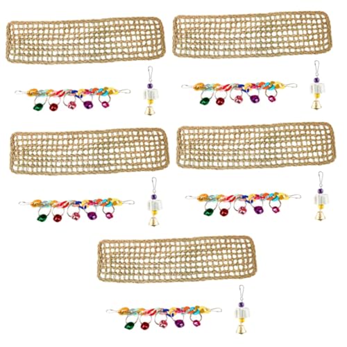 VANZACK 5 Sets Hängendes Papagei-Spielzeug Papagei-Spielzeug Für Große Vögel Verschleißfest VANZACK 5 Sets Hängendes Papagei-Spielzeug Papagei-Spielzeug Für Große Vögel Verschleißfest von VANZACK