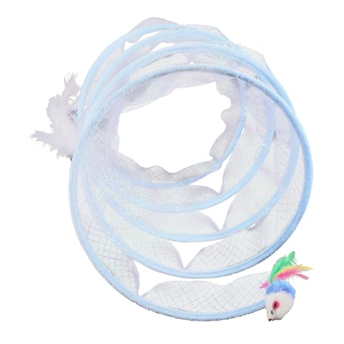VANZACK 5 Stücke Interaktive Indoor Katze Tunnel Katze Spielzeug Für Kätzchen Faltbare Katze Tunnel Spielzeug von VANZACK