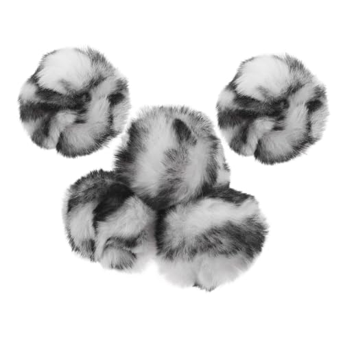 VANZACK 5 Stück Plüschspielzeugball interaktives katzenball katzenminze Katzenspielzeugset Kätzchen Ballspielzeug für Katzen Bälle für Katzen Katzenspielzeug interaktiv von VANZACK
