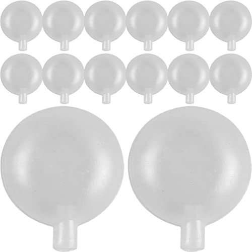 VANZACK 50 Stück Kunststoff-Hundespielzeug-Quietscher Stofftier-Puppenquietscher Geräuschhersteller-Einsatz für DIY-Hundekatzenspielzeug-Reparatur 27 Mm von VANZACK