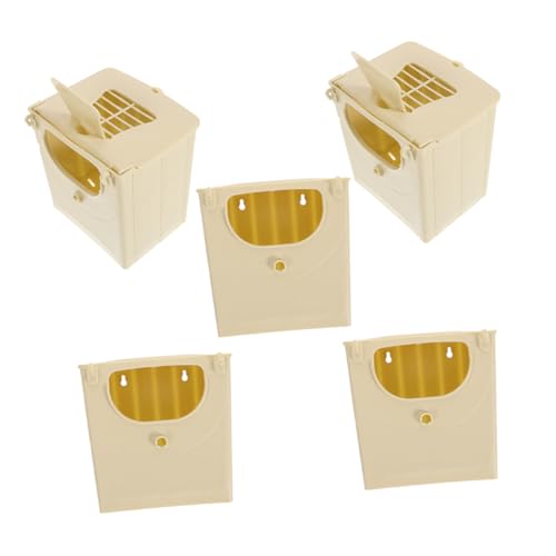 VANZACK 5Er-Box Vogelzuchtbox Vogelkäfige Vogelnistkasten Spatzennest schlafendes Nest kleines Vogelhaus Innenvogelhaus Vogelhäuschen für draußen Vogelnester für draußen Plastik VANZACK 5Er-Box Vogelzuchtbox Vogelkäfige Vogelnistkasten Spatzennest schlafendes Nest kleines Vogelhaus Innenvogelhaus Vogelhäuschen für draußen Vogelnester für draußen Plastik von VANZACK