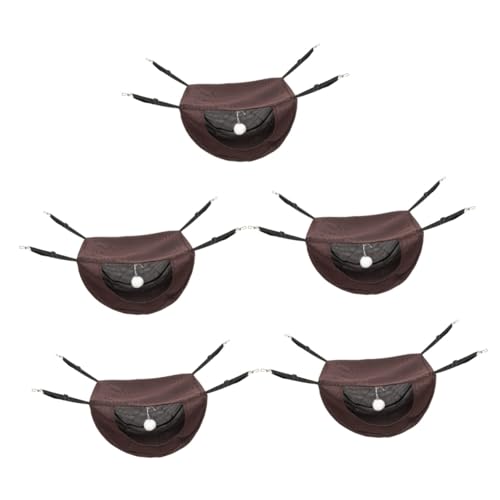 VANZACK 5 Stücke Pet Rest Hängen Bett Katze Käfig Hängematte und Scratch-beständig Atmungsaktive Material VANZACK 5 Stücke Pet Rest Hängen Bett Katze Käfig Hängematte und Scratch-beständig Atmungsaktive Material von VANZACK