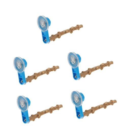 VANZACK 5stücke Saugbecher Vogelstand Holzständer Für Papageien Praktisches Spielzeug Für Vögel Installieren Für Fenster Und Glatte Oberflächen Fördert Spiel Und Bewegung VANZACK 5stücke Saugbecher Vogelstand Holzständer Für Papageien Praktisches Spielzeug Für Vögel Installieren Für Fenster Und Glatte Oberflächen Fördert Spiel Und Bewegung von VANZACK