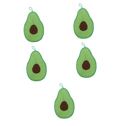 VANZACK 5 Stücke Avocado Scratch Matte Katze Kratzen Pad Kätzchen Zubehör-Skid Kätzchen Scratch Bord VANZACK 5 Stücke Avocado Scratch Matte Katze Kratzen Pad Kätzchen Zubehör-Skid Kätzchen Scratch Bord von VANZACK