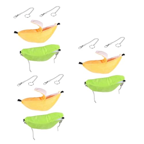 VANZACK Cricetulus 3er-Sets Haustierbett Bequemes Schaukelbett Aus Flusenmaterial Für Hamster Warmer Schlafplatz 2 Stück X 3 VANZACK Cricetulus 3er-Sets Haustierbett Bequemes Schaukelbett Aus Flusenmaterial Für Hamster Warmer Schlafplatz 2 Stück X 3 von VANZACK