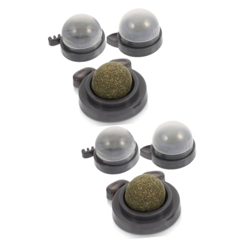 VANZACK 6 STK Katzenminze Ballspielzeug Multifunktions-katzenminze-Ball Natürlicher Katzenminzeball Katze Behandeln Ball Haustier Katzenminze Wand Leicht Rotieren Plastik Cartoon-Katze VANZACK 6 STK Katzenminze Ballspielzeug Multifunktions-katzenminze-Ball Natürlicher Katzenminzeball Katze Behandeln Ball Haustier Katzenminze Wand Leicht Rotieren Plastik Cartoon-Katze von VANZACK