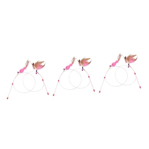 VANZACK 6stücke Interaktive Katzenspielzeuge Mit Fische-Design Katzenangel Aus Draht Mit Bunten Federn Und Glöckchen Für Aktive Und Gesunde Katzen Fördert Spiel Und Bindung VANZACK 6stücke Interaktive Katzenspielzeuge Mit Fische-Design Katzenangel Aus Draht Mit Bunten Federn Und Glöckchen Für Aktive Und Gesunde Katzen Fördert Spiel Und Bindung von VANZACK
