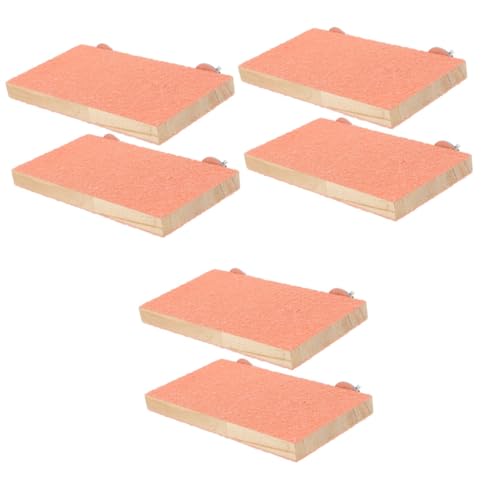 VANZACK 3sets Rechteckige Papagei Plattformen Holz Vogel Plattformen Interessant Vogel Steht 2 Stücke * 3 VANZACK 3sets Rechteckige Papagei Plattformen Holz Vogel Plattformen Interessant Vogel Steht 2 Stücke * 3 von VANZACK