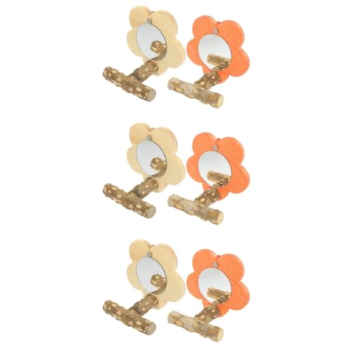 VANZACK 3sets Holz Vogel Stehen Papagei Spielzeug Vogel Spielzeug für Conures Vogel Barsch Dekorative 2 Stücke * 3 VANZACK 3sets Holz Vogel Stehen Papagei Spielzeug Vogel Spielzeug für Conures Vogel Barsch Dekorative 2 Stücke * 3 von VANZACK