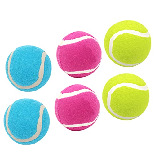 VANZACK 6 Stück Hundespielbälle Hochwertige Tennisbälle für Kleine Interaktive Trainingsspielzeuge für Indoor und Outdoor Aktivitäten Kauspielzeug für Welpen VANZACK 6 Stück Hundespielbälle Hochwertige Tennisbälle für Kleine Interaktive Trainingsspielzeuge für Indoor und Outdoor Aktivitäten Kauspielzeug für Welpen von VANZACK