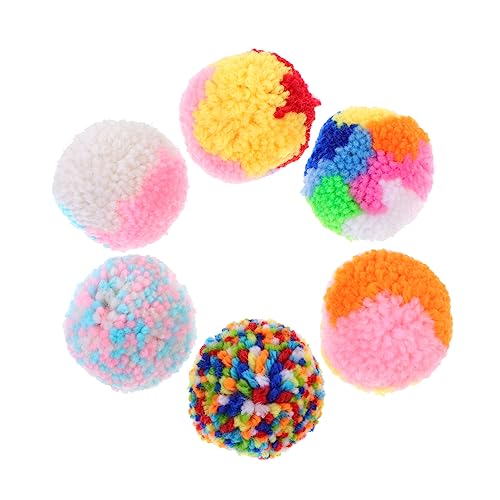 VANZACK 6 Stück Katzenspielzeug Groß Spielerisch Haustier Beißen Kätzchen Zähne Spielzeugkatze Drinnen Ball Neckisch Und Katze Molar Bunt Zahnen Katze Molare Kugel Garn VANZACK 6 Stück Katzenspielzeug Groß Spielerisch Haustier Beißen Kätzchen Zähne Spielzeugkatze Drinnen Ball Neckisch Und Katze Molar Bunt Zahnen Katze Molare Kugel Garn von VANZACK