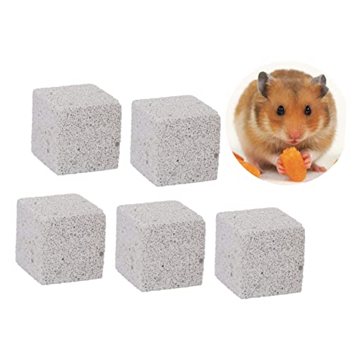 VANZACK 6stücke Kauspielzeug Aus Mineralstein Für Hamster Ratten Und Kaninchen Zahnschleifer Für Gesunde Zähne Umweltfreundliches Pet Spielzeug VANZACK 6stücke Kauspielzeug Aus Mineralstein Für Hamster Ratten Und Kaninchen Zahnschleifer Für Gesunde Zähne Umweltfreundliches Pet Spielzeug von VANZACK