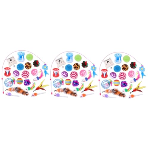 VANZACK 60stücke Teiliges Katzen-spielzeugset Mit -bällen Interaktives Katzenspielzeug Für Spiel Und Spaß Stärkt Die Bindung Zu Ihrem Für Katzen Und VANZACK 60stücke Teiliges Katzen-spielzeugset Mit -bällen Interaktives Katzenspielzeug Für Spiel Und Spaß Stärkt Die Bindung Zu Ihrem Für Katzen Und von VANZACK
