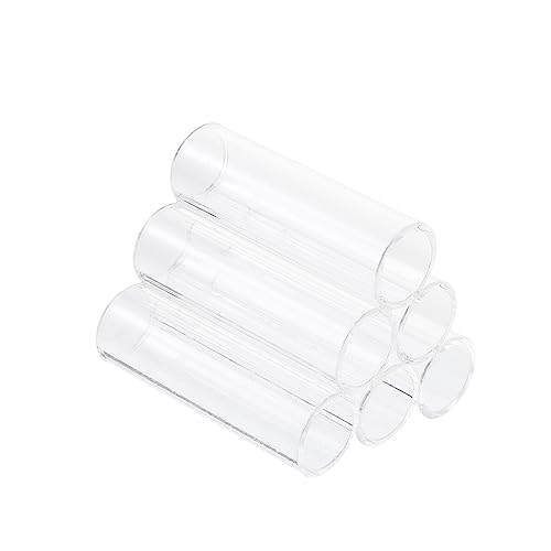 VANZACK 6löcher Kristallacryl Garnelenröhren Aus Acryl Für Aquarien Garnelenhöhle Mit Löchern Wasserzubehör Für Garnelen Und Aquarienfische von VANZACK