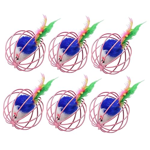 VANZACK Realistisches Plüsch-mäuse-Spielzeug-Set Teaser-katzenspielzeug Interaktives Haustierspielzeug Für Den Innenbereich Für Katzen Zufällige Farbe VANZACK Realistisches Plüsch-mäuse-Spielzeug-Set Teaser-katzenspielzeug Interaktives Haustierspielzeug Für Den Innenbereich Für Katzen Zufällige Farbe von VANZACK
