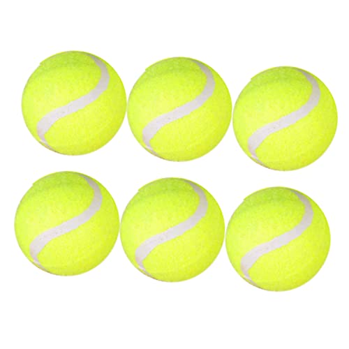 VANZACK 6 Stücke Hohe Elastizität Tennisbälle Großmenge Übungsbälle Wdcd Tennis für Training VANZACK 6 Stücke Hohe Elastizität Tennisbälle Großmenge Übungsbälle Wdcd Tennis für Training von VANZACK