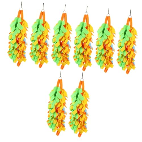 VANZACK 4 Sets Innovatives Papageienspielzeug Vogelspielzeug Schaukel Und Kletterbrücke Sicher Für Papageien Vögel Und Hamster 2 Stück * 4 von VANZACK