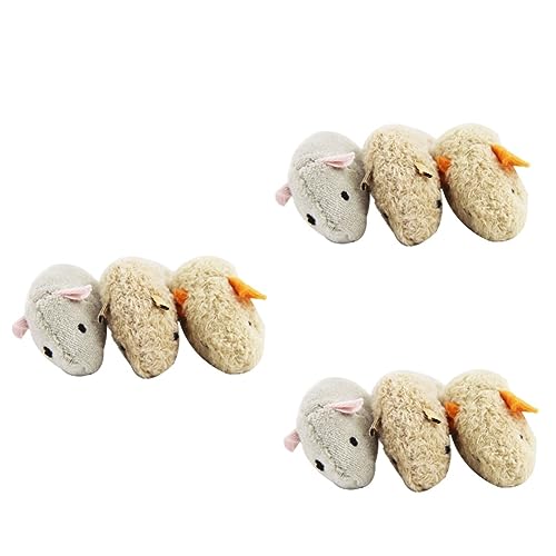 VANZACK 3sets Selbst-Unterhaltung Verstecken Kätzchen Spielzeug Katze Mäuse Spielzeug Plüsch Hoch Simulierte Haustier Mental 3pcs * 3 VANZACK 3sets Selbst-Unterhaltung Verstecken Kätzchen Spielzeug Katze Mäuse Spielzeug Plüsch Hoch Simulierte Haustier Mental 3pcs * 3 von VANZACK