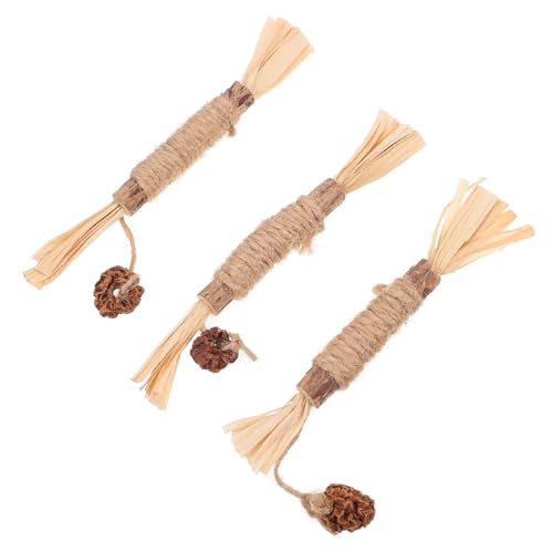 VANZACK 9stücke Silberweiden-Sticks Für Katzen Zahnpflege-Spielzeug Zahnreinigung Und Kaumotivation Für Katzen Und Kätzchen von VANZACK