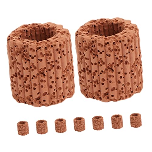 VANZACK 9 Stück Keramikringe Sicherer Aquarien Keramikring aus Langlebiger Keramik Biologisches Filtermedium Geeignet für Wasserpflanzen und Fischbecken Vielseitig Einsetzbar VANZACK 9 Stück Keramikringe Sicherer Aquarien Keramikring aus Langlebiger Keramik Biologisches Filtermedium Geeignet für Wasserpflanzen und Fischbecken Vielseitig Einsetzbar von VANZACK