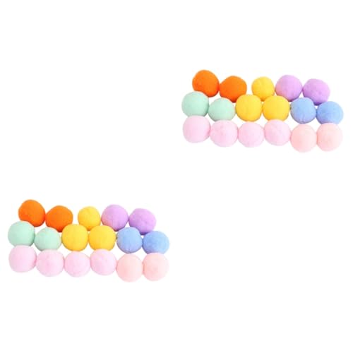VANZACK 96 Zubehör für Katzenspielzeug de porristas Plüsch fangen Flauschige Kuscheltiere Pompons basteln Spielzeuge Pomponbällchen für Haustierzubehör beissen Kleiner Ball VANZACK 96 Zubehör für Katzenspielzeug de porristas Plüsch fangen Flauschige Kuscheltiere Pompons basteln Spielzeuge Pomponbällchen für Haustierzubehör beissen Kleiner Ball von VANZACK