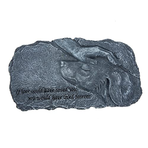 VANZACK Angel Dog Gedenkstein aus Resin Wasserdichtes Tiergrab Ornament für Garten Liebevolle Erinnerung an Verstorbene Haustiere Kreative Statue für Trauer und Ehrung VANZACK Angel Dog Gedenkstein aus Resin Wasserdichtes Tiergrab Ornament für Garten Liebevolle Erinnerung an Verstorbene Haustiere Kreative Statue für Trauer und Ehrung von VANZACK