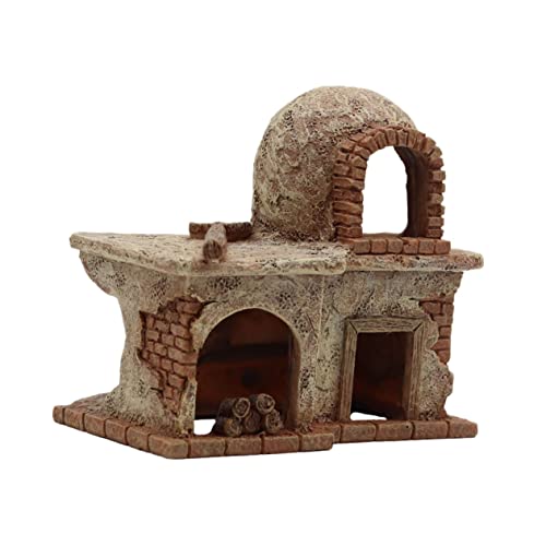 VANZACK Aquarium Dekoration Aquarium Versteck Höhle Verzierungen Für Fische Aquarium Fischtank Pflanzen Künstliche Retro Dekoration Aquarium Schmuckhaus Aquarium Baum Pflanzen von VANZACK