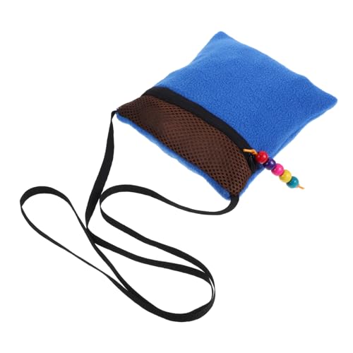 VANZACK Atmungsaktive Kleine Kleintier Tragetasche mit Schultergurt Multifunktionale Schlaf Transporttasche für Hamster Zuckersegler und Kleine Haustiere Stilvoller Outdoor Carrier von VANZACK