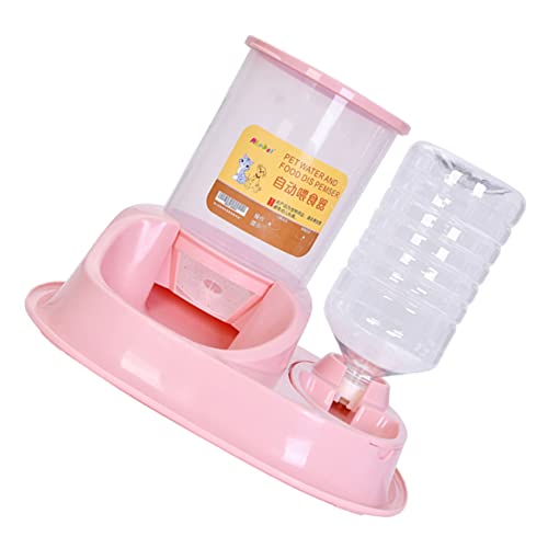 VANZACK Automatischer Futterspender Mikrochip Katzenfutterautomat Automatischer Hundewasserspender Katzenbrunnen Wassernapf Kätzchen Katzenwasserbrunnen Filter Wasserzufuhr von VANZACK