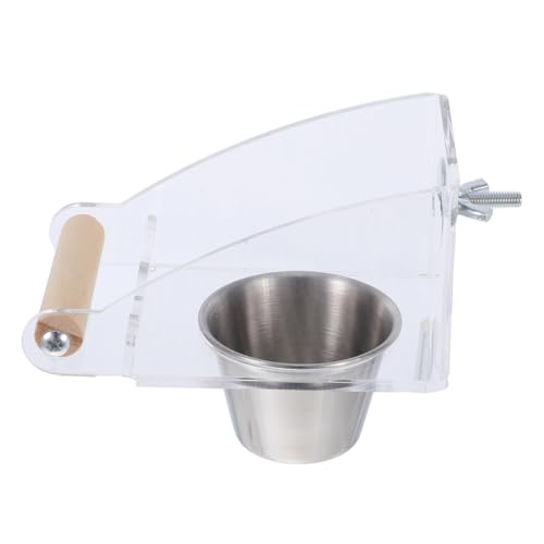 VANZACK Automatischer Vogelfutterspender Mit Auslaufsicherem Design Transparentem Futterbehälter Für Papageien Und Verschiedene Vogelarten Aus Sicheren Materialien Gefertigt VANZACK Automatischer Vogelfutterspender Mit Auslaufsicherem Design Transparentem Futterbehälter Für Papageien Und Verschiedene Vogelarten Aus Sicheren Materialien Gefertigt von VANZACK