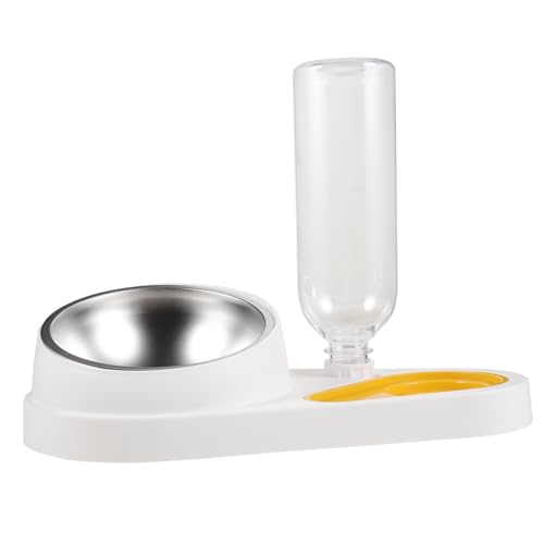 VANZACK Automatischer Wasserspender Für Haustiere, Hundefutter-servierschüssel, Haushalts-tierfutterspender Mit Wasserspender von VANZACK