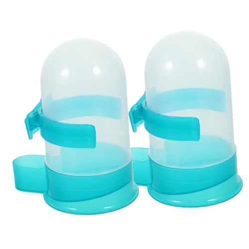 VANZACK 2stücke Automatischer Wasserspender Für Vögel Robuste Trinkflasche Für Pigeon Und Papageien Leicht Zu Reinigen Für Zuhause Und Unterwegs Grün Klein von VANZACK