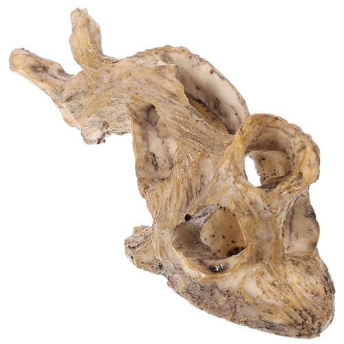 VANZACK Aquarium Baumstumpf Für Aquarien Künstlicher Baumstamm Dekorativer Landschaftsstumpf Fischunterstand Aquarienstumpf Für Unterwasser von VANZACK