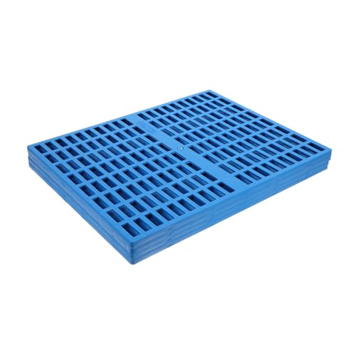VANZACK Bodenmatten für Kleintiere 4 Stück Kuschelmatten für Meerschweinchen Käfigmatten Aus Kunststoff Löcher Design Einfach Zu 42 X X 1 cm von VANZACK